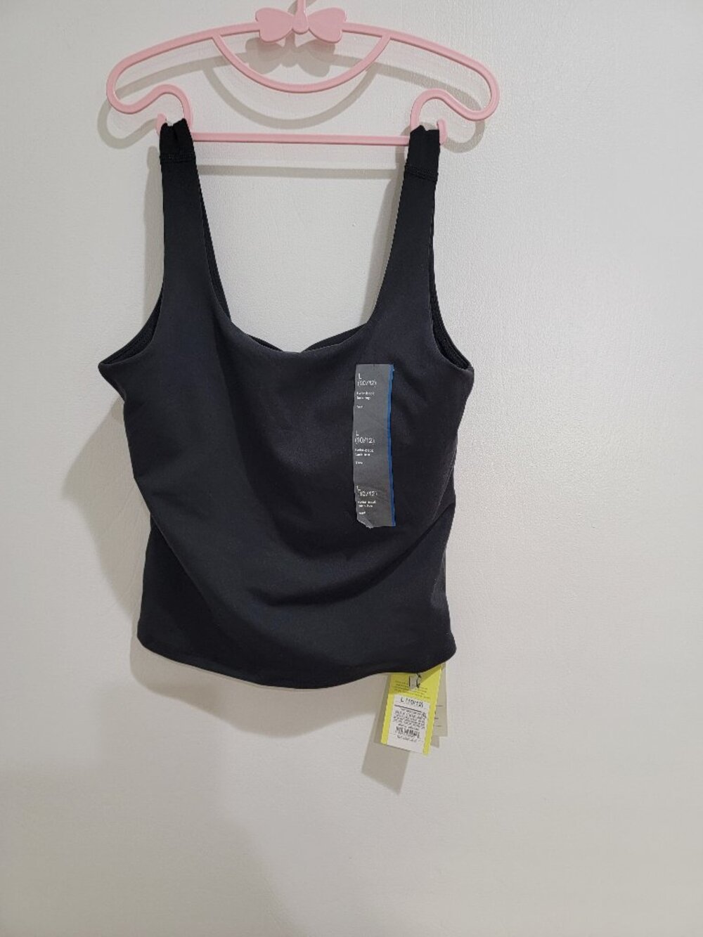 All in Motion Girls Twist Back Crop Tank Top